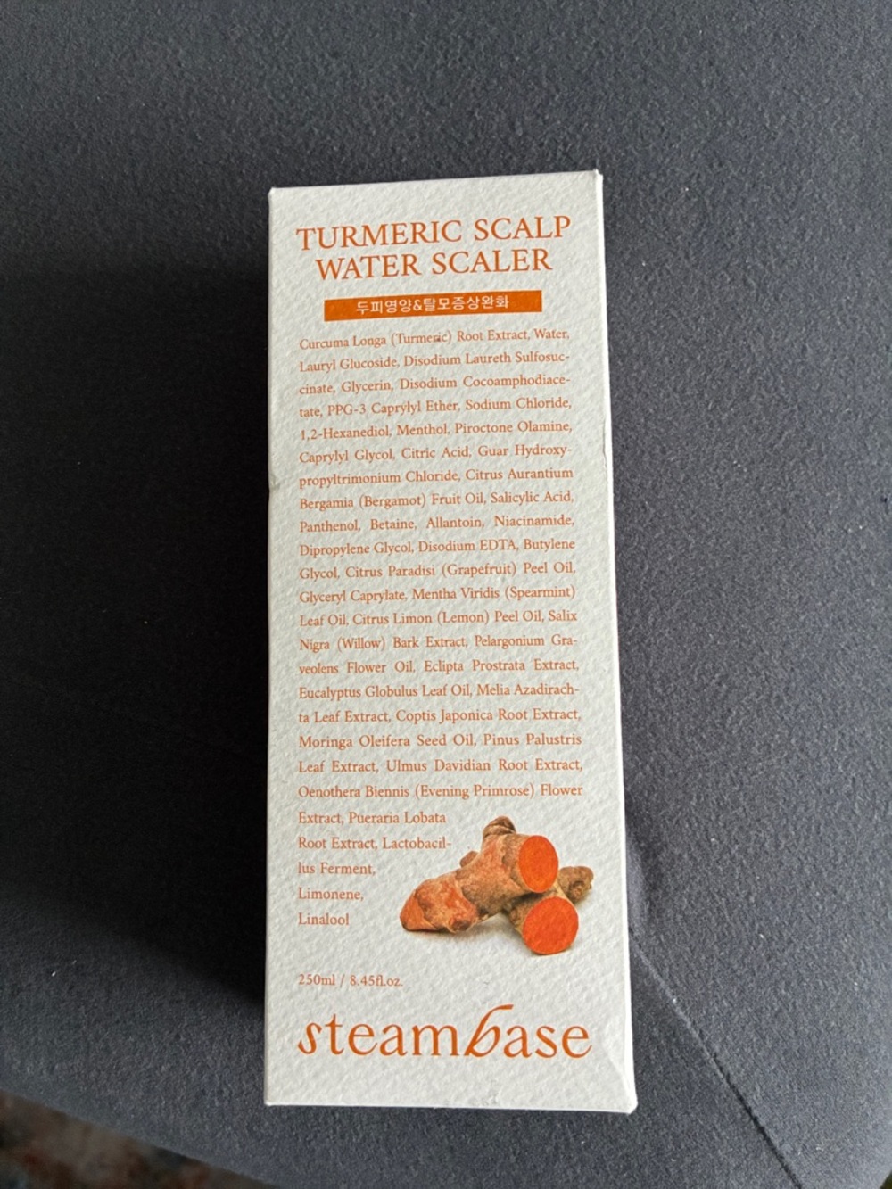 SteamBase Turmeric Scalp Water Scaler